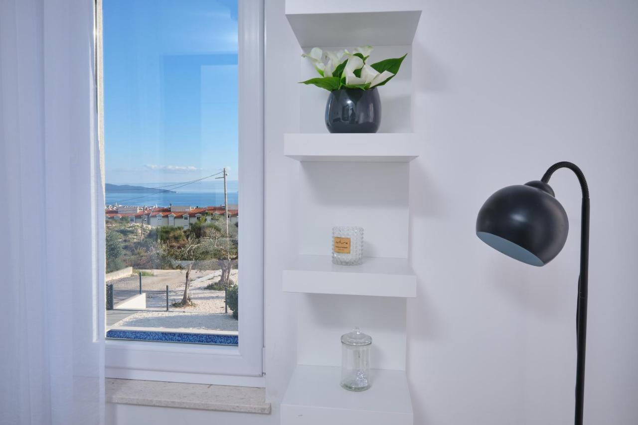 Villa Sky - Heating Pool Kaštel Novi エクステリア 写真