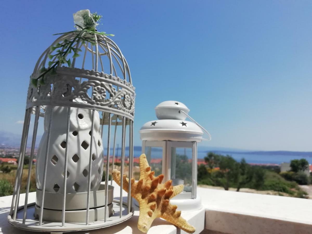 Villa Sky - Heating Pool Kaštel Novi エクステリア 写真